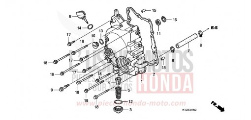 PANNEAU CARTER-MOTEUR D. PES1259 de 2009